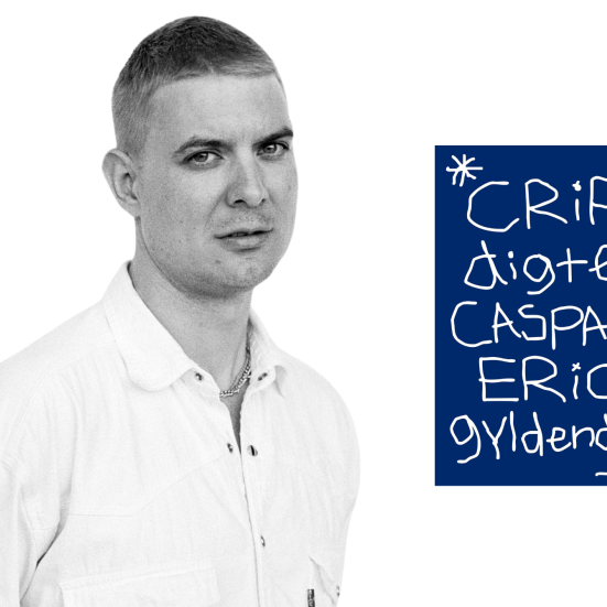 Caspar Eric og bogen Crip