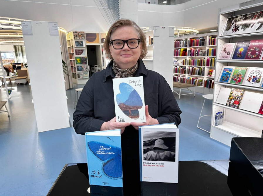 Therese på Gentofte Hovedbibliotek