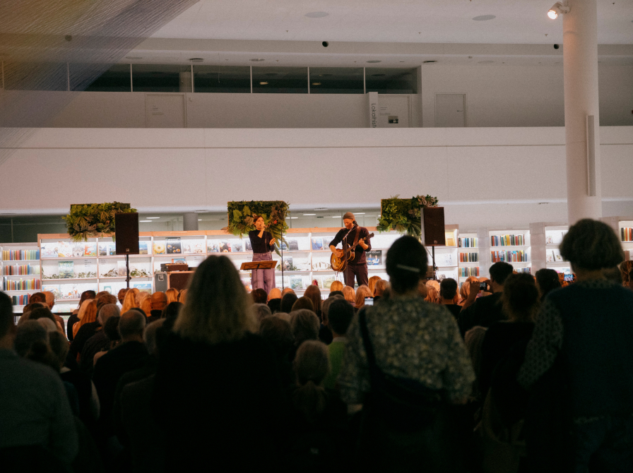 Pernille Rosendahl giver koncert på Gentofte Hovedbibliotek